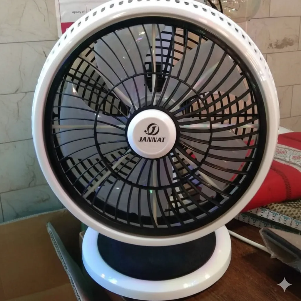 Untitled (46) Jannat 12 Inch Table Fan - Image 1